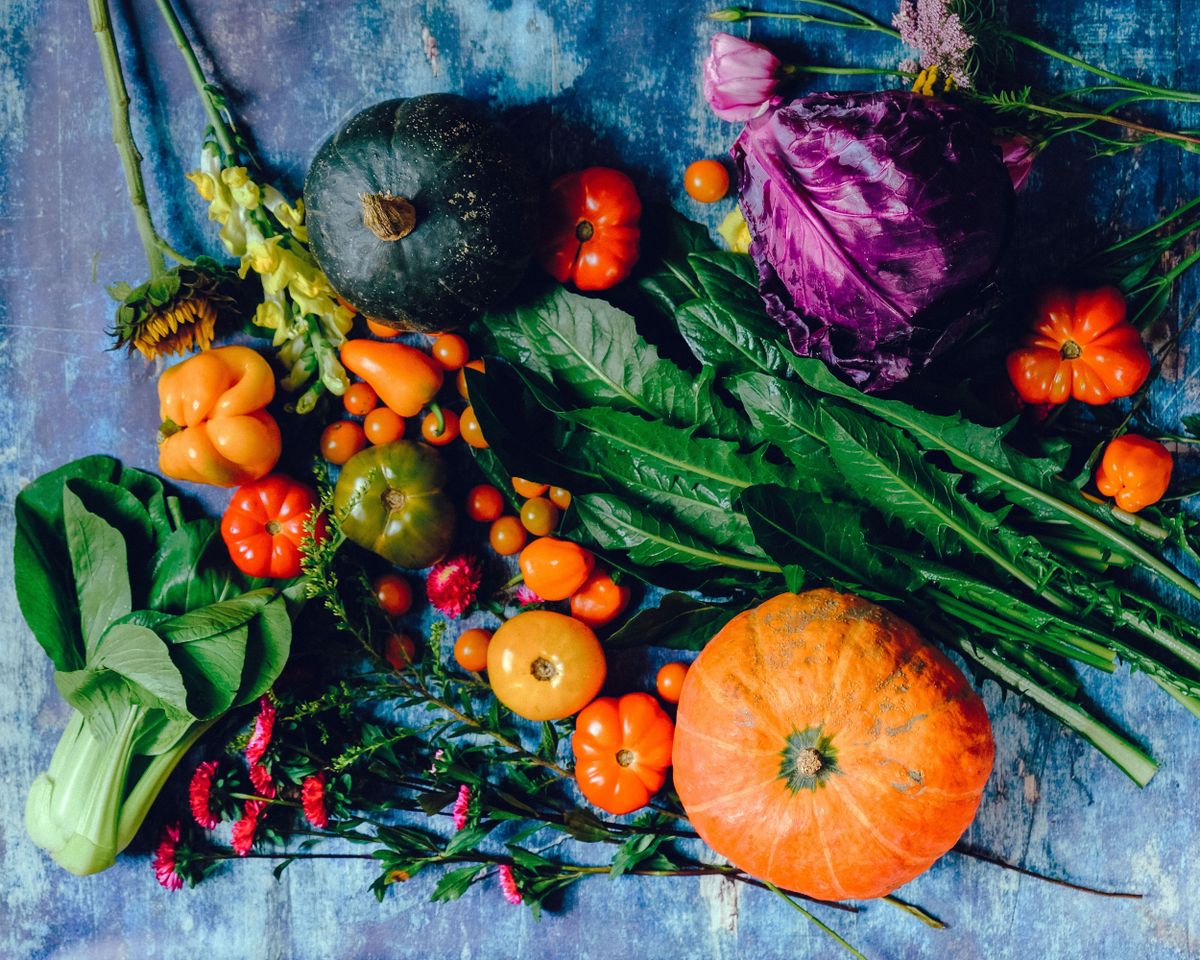 Fresh local fruit, vegetables and produce